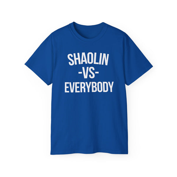 Shaolin vs Everybody ヘビーウェイトTシャツ