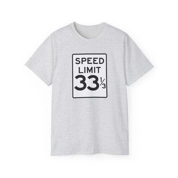 Speed Limit 33 RPM ヘビーウェイトTシャツ
