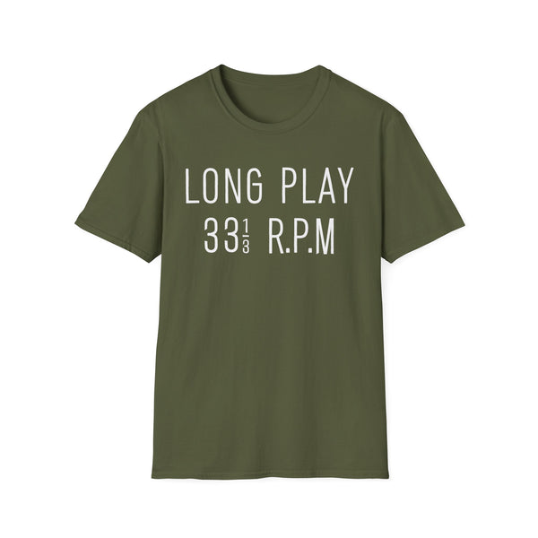 Long Play 331/3 RPM Tシャツ