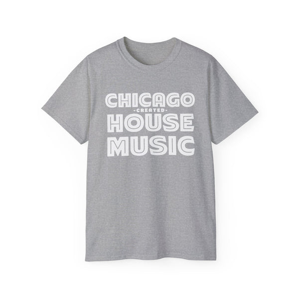 Chicago Created House Music ヘビーウェイトTシャツ
