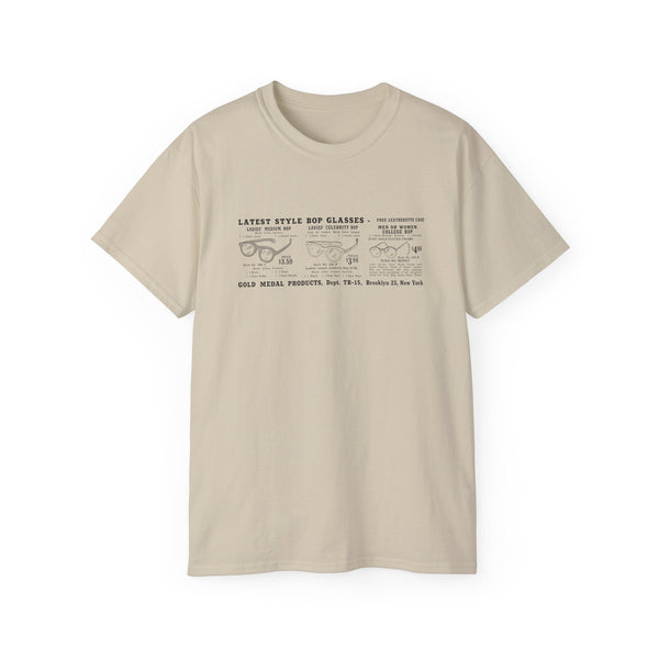 Be-Bop Glasses ヘビーウェイトTシャツ