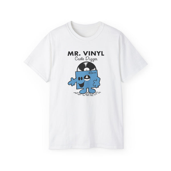 Mr Vinyl Crate Digger ヘビーウェイトTシャツ