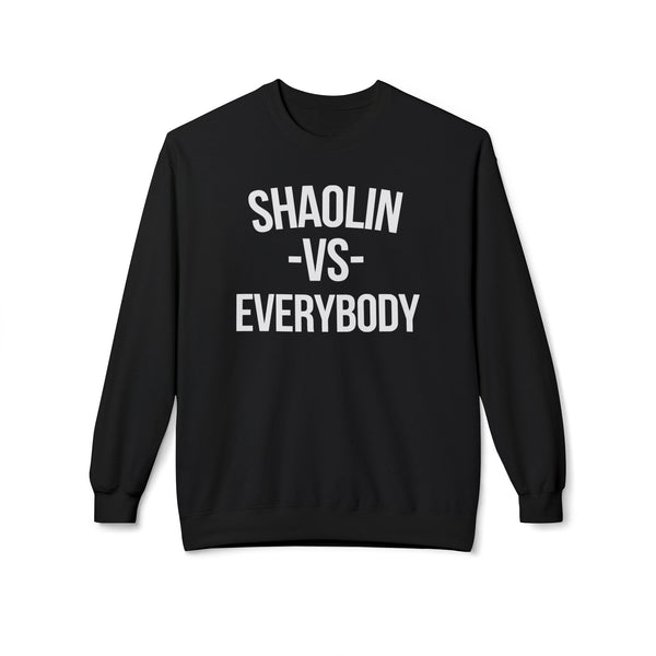 Shaolin vs Everybody クルーネックトレーナー