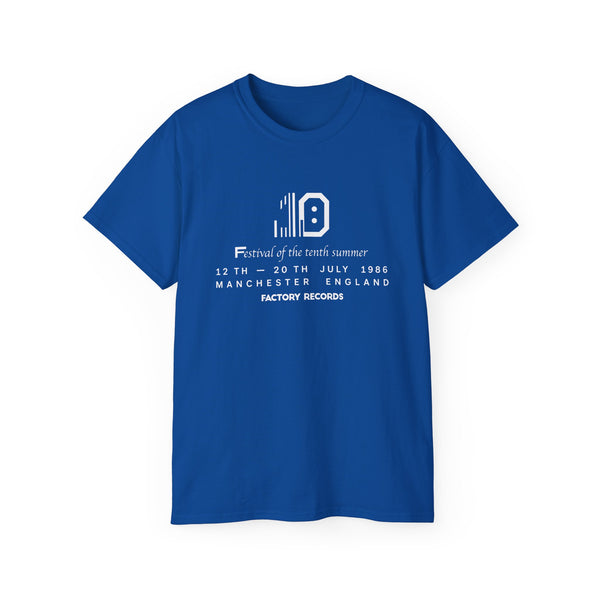 Factory Records Festival Of The 10th Summer ヘビーウェイトTシャツ