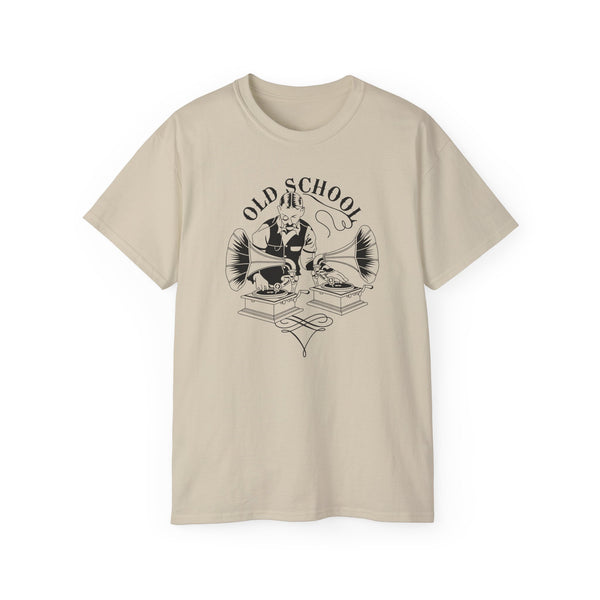 Old School DJ ヘビーウェイトTシャツ