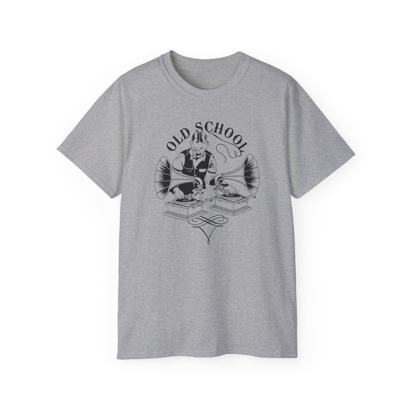 Old School DJ ヘビーウェイトTシャツ