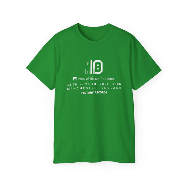 Factory Records Festival Of The 10th Summer ヘビーウェイトTシャツ