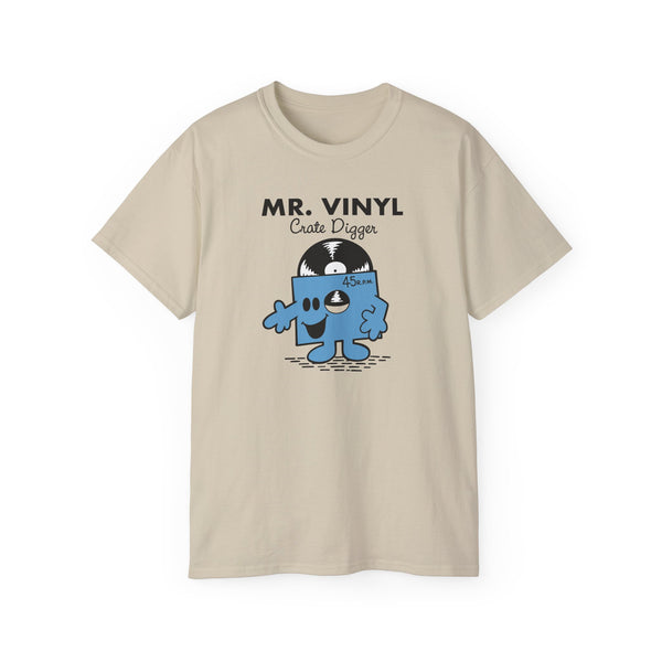 Mr Vinyl Crate Digger ヘビーウェイトTシャツ