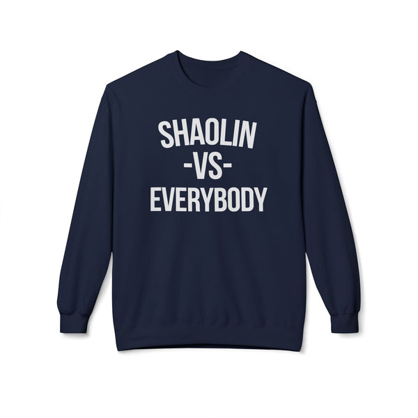 Shaolin vs Everybody クルーネックトレーナー