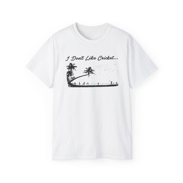 I Don't Like Cricket Dreadlock Holiday 10cc ヘビーウェイトTシャツ