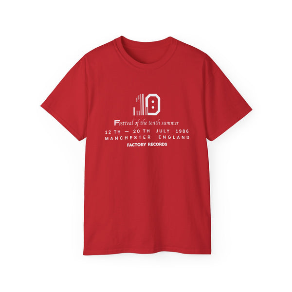 Factory Records Festival Of The 10th Summer ヘビーウェイトTシャツ