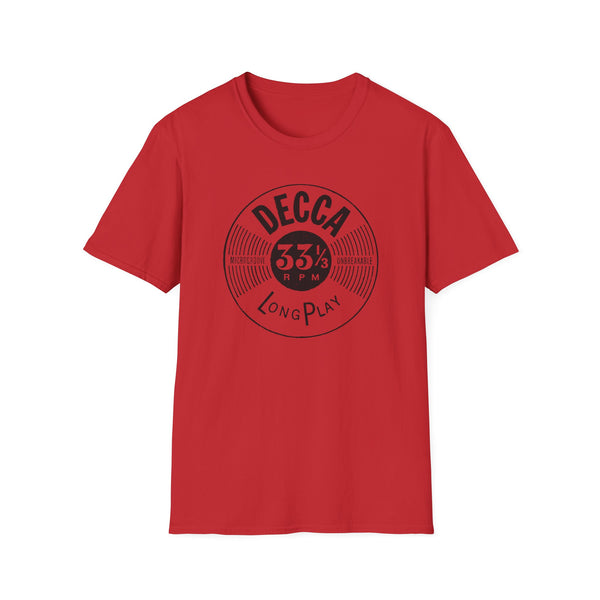 Decca Records Long Play Tシャツ