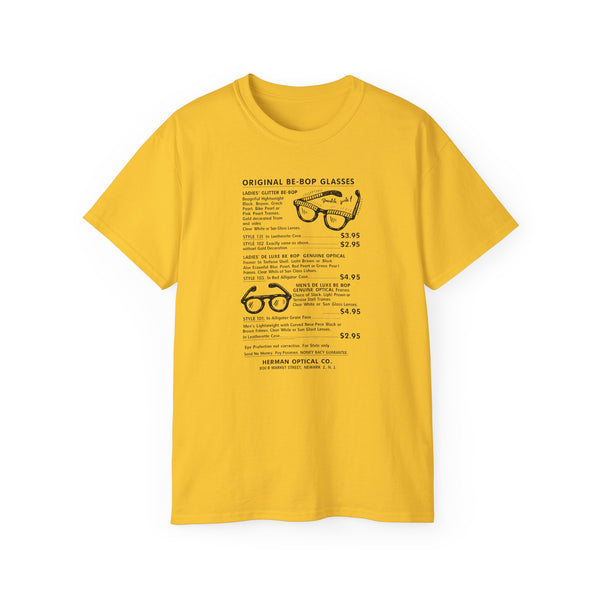 Be-Bop Glasses 2 ヘビーウェイトTシャツ