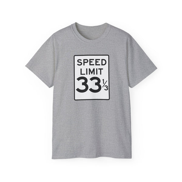 Speed Limit 33 RPM ヘビーウェイトTシャツ