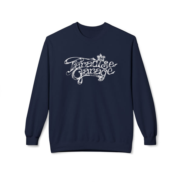 Paradise Garage クルーネックトレーナー Distressed Print
