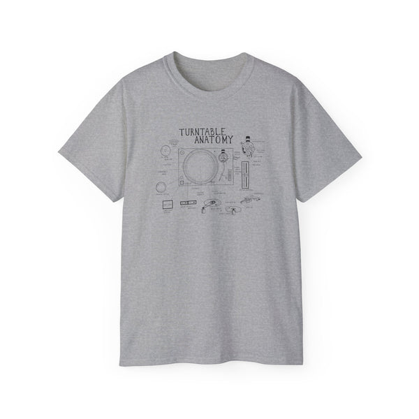 Turntable Anatomy ヘビーウェイトTシャツ