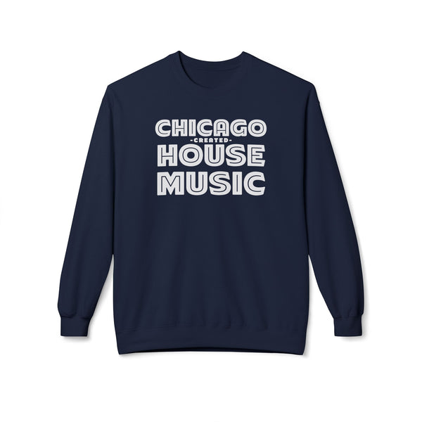 Chicago Created House Music クルーネックトレーナー