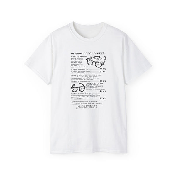 Be-Bop Glasses 2 ヘビーウェイトTシャツ