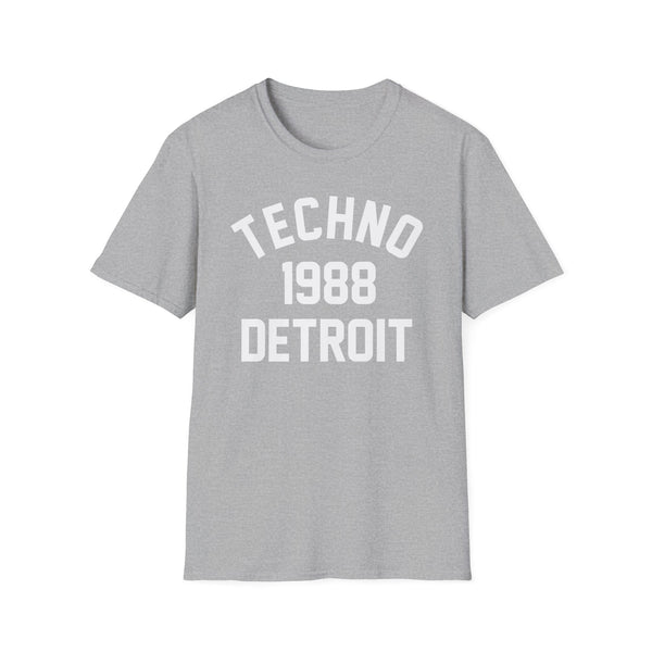 Techno Detroit 1988 Tシャツ