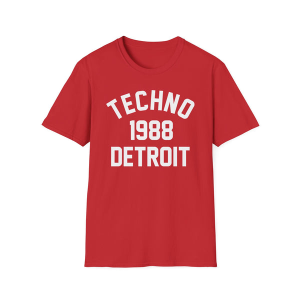 Techno Detroit 1988 Tシャツ