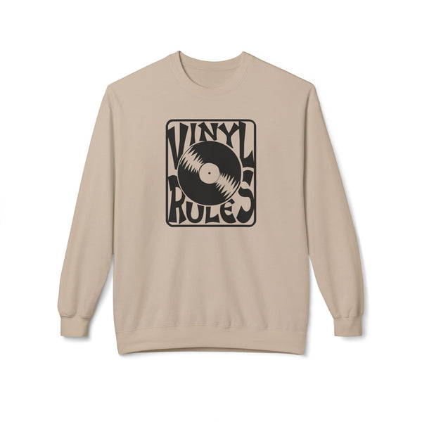 Vinyl Rules クルーネックトレーナー