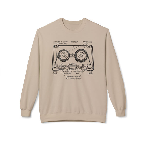 How It Works: Cassette Tape クルーネックトレーナー