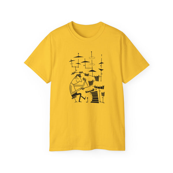 Jazz Drummer 2 ヘビーウェイトTシャツ
