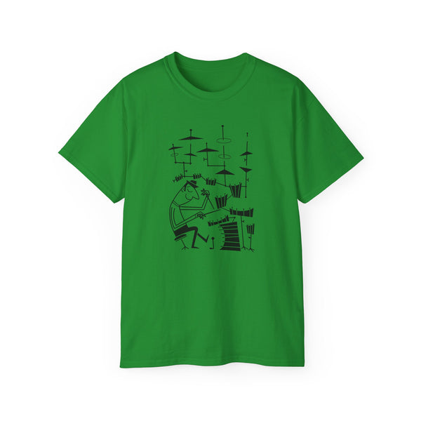 Jazz Drummer 2 ヘビーウェイトTシャツ