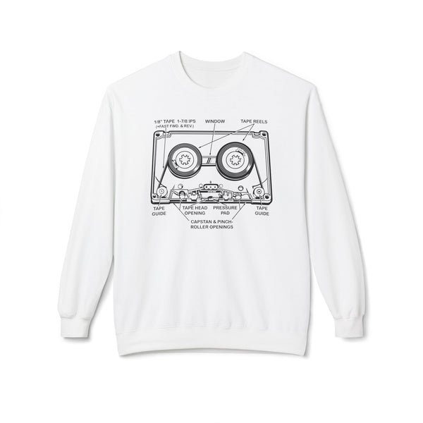 How It Works: Cassette Tape クルーネックトレーナー