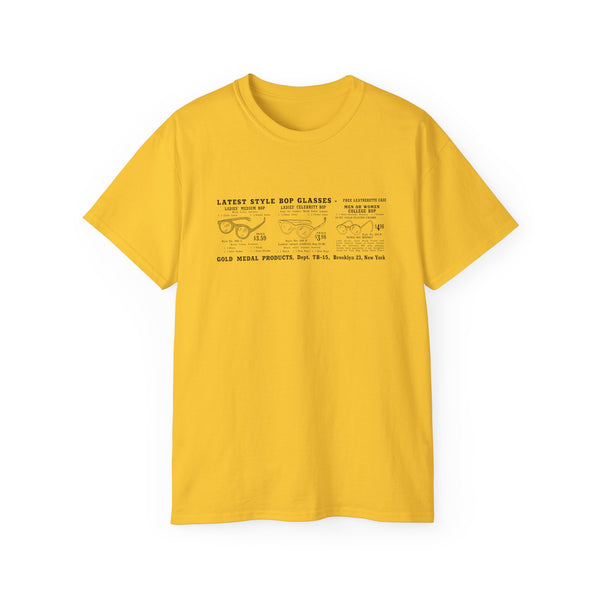 Be-Bop Glasses ヘビーウェイトTシャツ