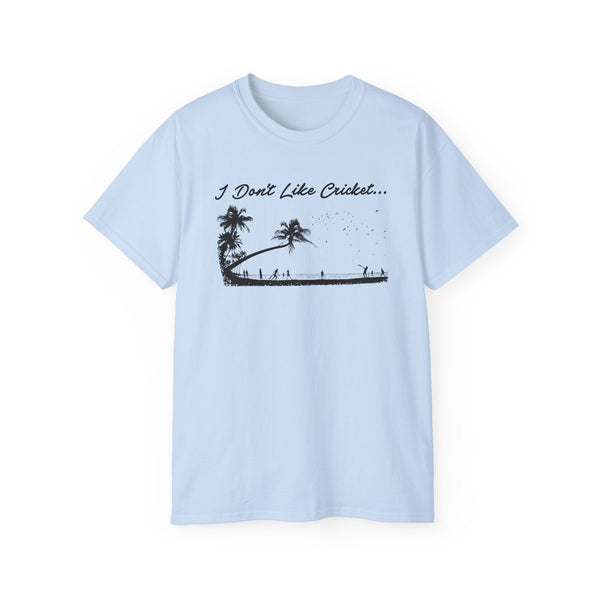 I Don't Like Cricket Dreadlock Holiday 10cc ヘビーウェイトTシャツ