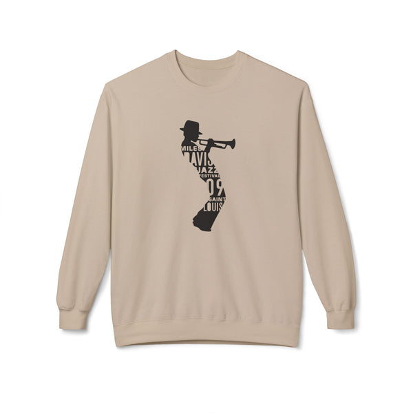 Miles Davis クルーネックトレーナー Design 2