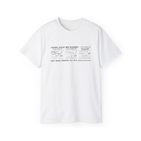 Be-Bop Glasses ヘビーウェイトTシャツ