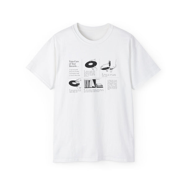 Take Care Of Your Records ヘビーウェイトTシャツ