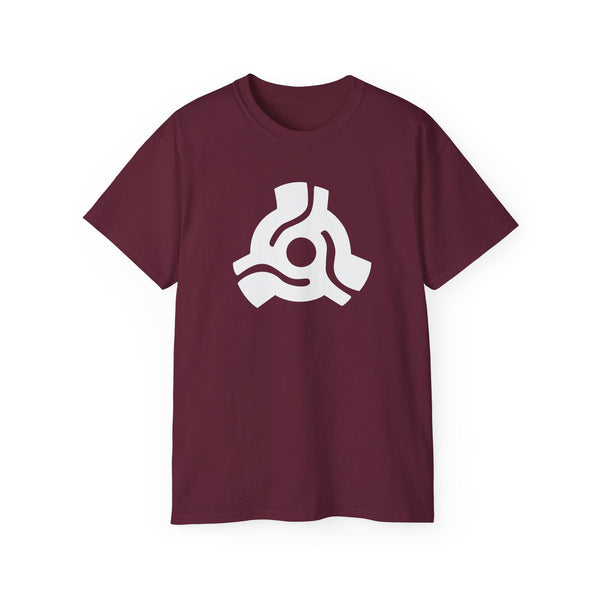 45 Record Adaptor ヘビーウェイトTシャツ