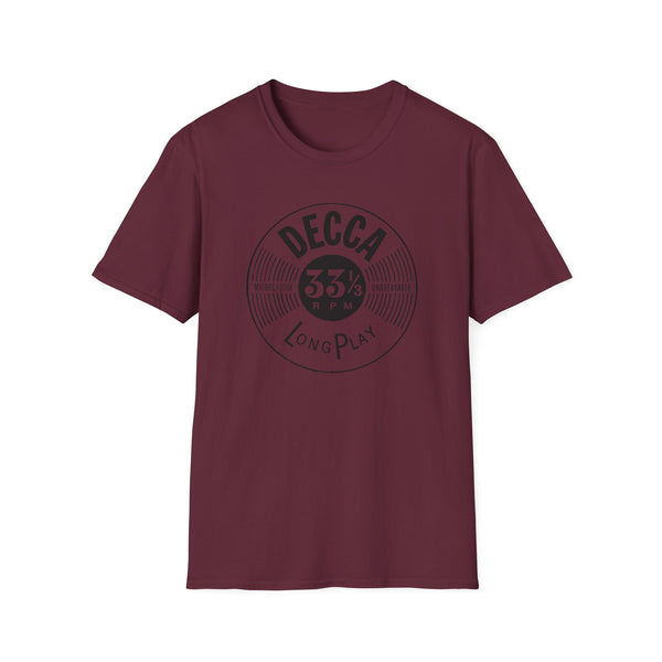 Decca Records Long Play Tシャツ