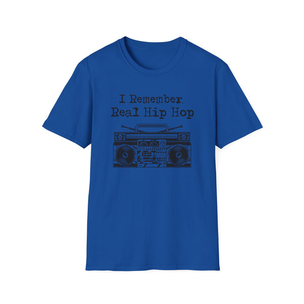 I Remember Real Hip Hop Tシャツ