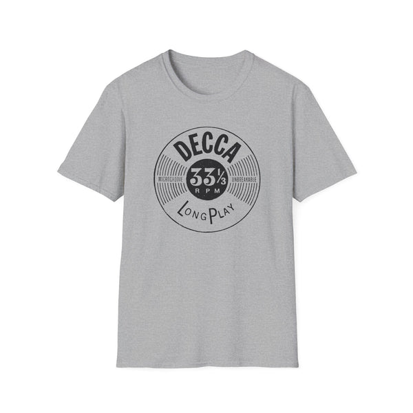 Decca Records Long Play Tシャツ