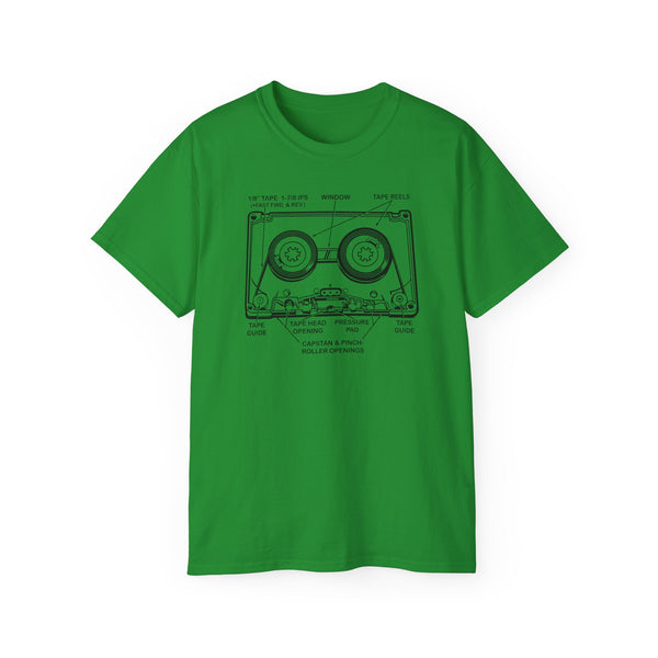 How It Works: Cassette Tape ヘビーウェイトTシャツ