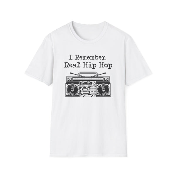 I Remember Real Hip Hop Tシャツ