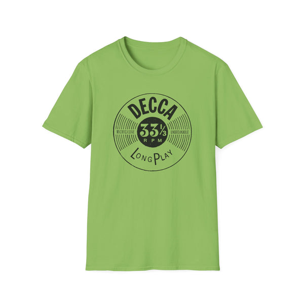 Decca Records Long Play Tシャツ