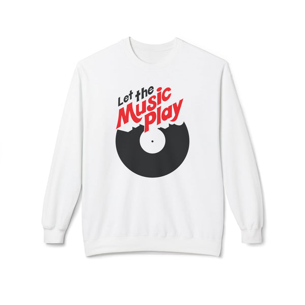 Let The Music Play クルーネックトレーナー