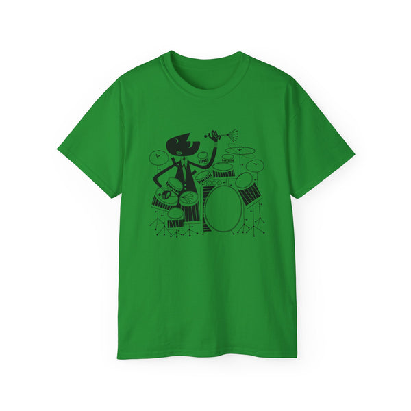 Jazz Drummer ヘビーウェイトTシャツ