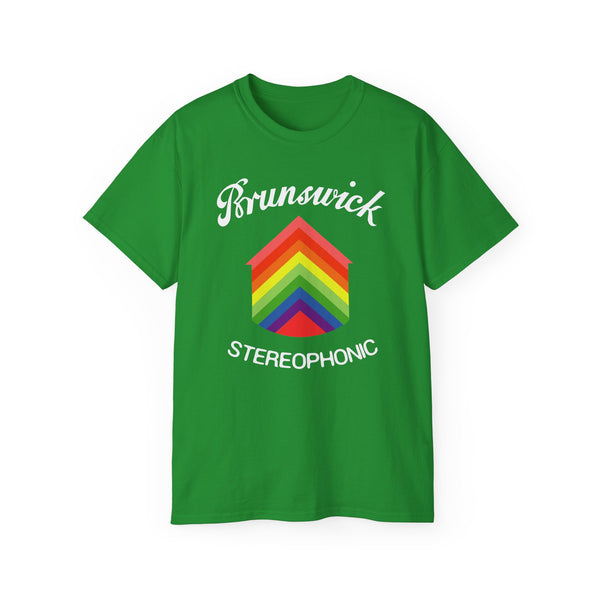 Brunswick Records Stereophonic ヘビーウェイトTシャツ