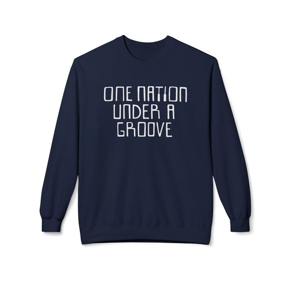 One Nation Under A Groove クルーネックトレーナー