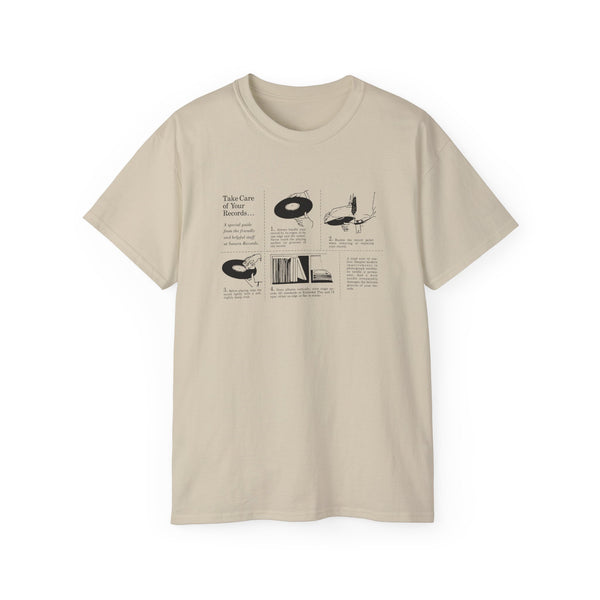 Take Care Of Your Records ヘビーウェイトTシャツ