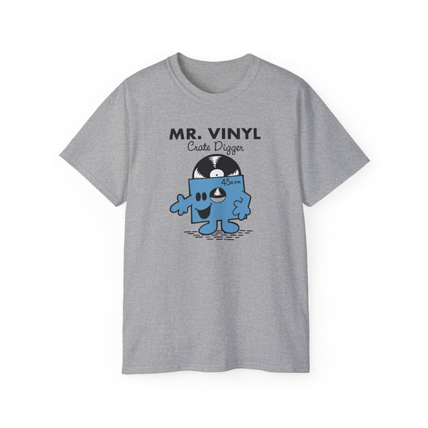 Mr Vinyl Crate Digger ヘビーウェイトTシャツ