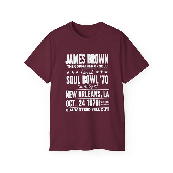 James Brown Soul Bowl 70 ヘビーウェイトTシャツ