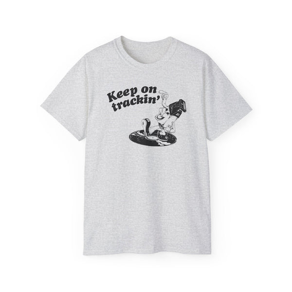 Keep On Tracking ヘビーウェイトTシャツ