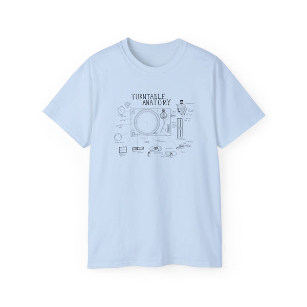 Turntable Anatomy ヘビーウェイトTシャツ